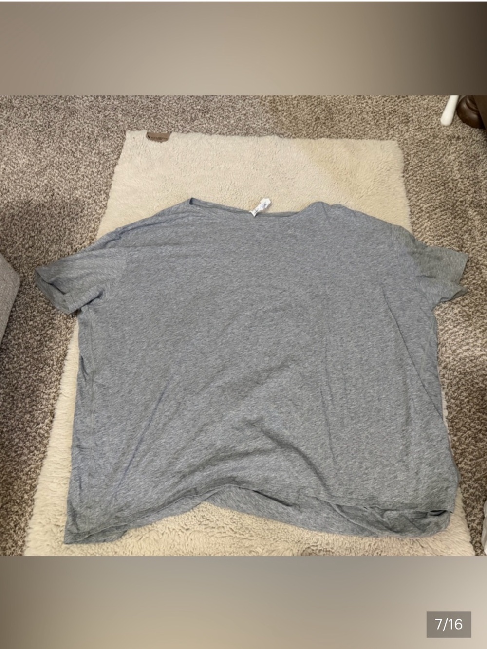 Lululemon All Yours Tee
Heathered Core Medium Grey